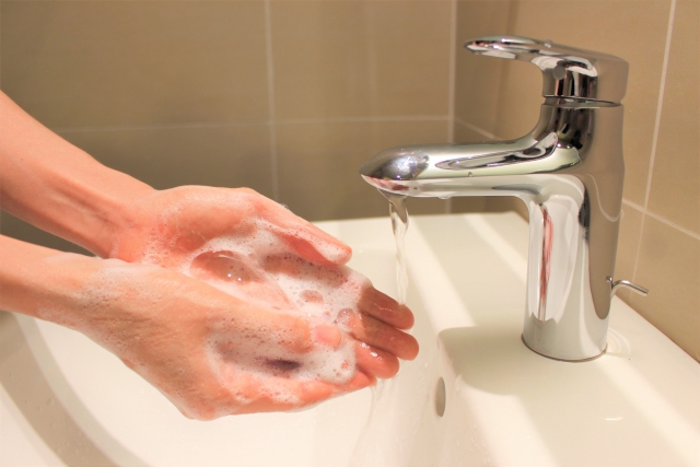 感染対策の手洗い