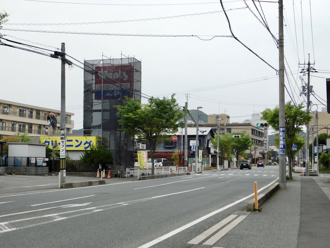 山口市熊野町周辺道路